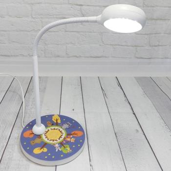Asztali lámpa Erdei állatok rugalmas karral kép