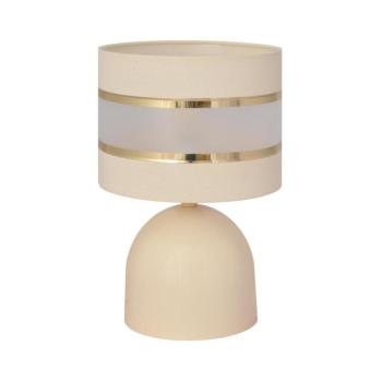 Asztali lámpa HELEN 1xE27/15W/230V krém/arany B-E 0801/1 EC+GO+MAT kép