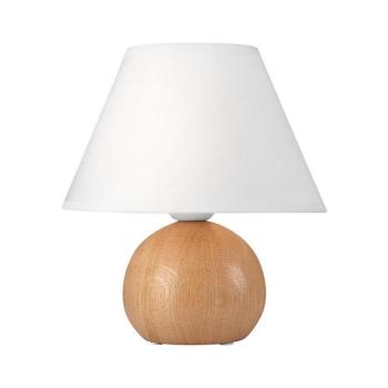 Asztali lámpa JUTA 1xE27 / 60W / 230V tölgy / fehér LN-1.D.2/DĄB BIAŁY kép