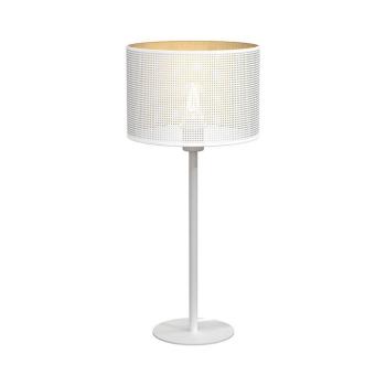 Asztali lámpa LOFT SHADE 1xE27/60W/230V á. 25 cm fehér/arany 5271 kép