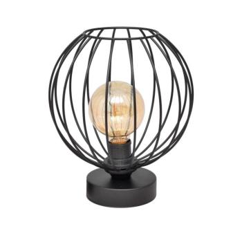 Asztali lámpa MERCURE 1xE27/15W/230V fekete B-1388/1 BK kép