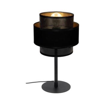 Asztali lámpa NESS 1xE27/60W/230V fekete 0989 kép