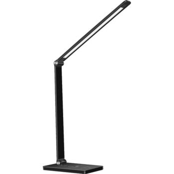Asztali lámpa, vezeték nélküli töltés, fekete, CCT, 5w, dimmelhető, 250 lm, Optonica, 261 kép