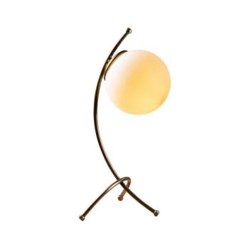 Yay 5012 asztali világítás, barna, opálüveg, magasság 43 cm kép
