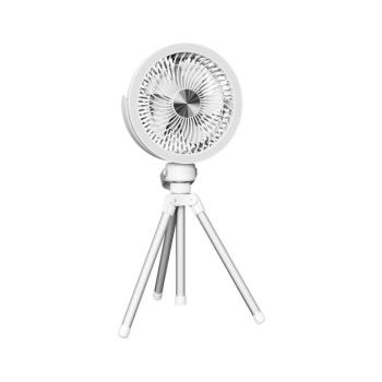 Újratölthető asztali látor LED világítással 8W/3,7V 2400 mAh fehér PRDF0556 kép