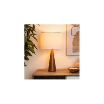 Atmosphera - Asztali lámpa AINA 1xE27/25W/230V fenyő 178943 kép
