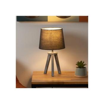 Atmosphera - Asztali lámpa MINI 1xE14/25W/230V fenyő/szürke 161510B kép