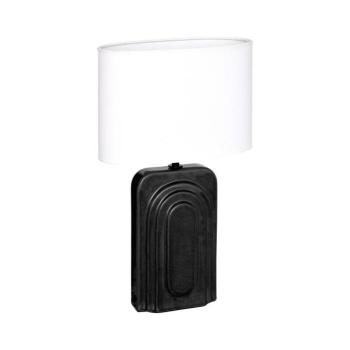 Atmosphera - Asztali lámpa MONIA 1xE14/60W/230V fekete/fehér 210397 kép