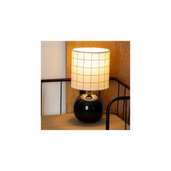 Atmosphera - Asztali lámpa TIMÉO 1xE14/60W/230V fekete/fehér 116289W kép