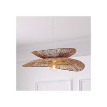 Atmosphera - Csillár zsinóron ALARA 1xE27/40W/230V juta 202681 kép