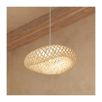 Atmosphera - Csillár zsinóron BEDDY 1xE27/40W/230V bambusz 195336 kép