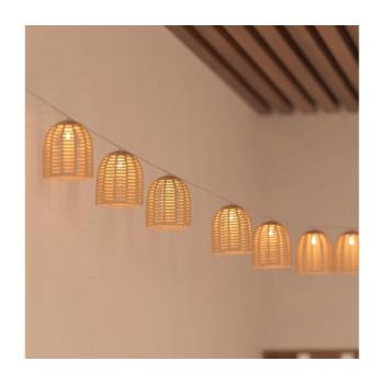 Atmosphera - LED napelemes díszfényfüzér AIA 10xLED 3,35 m IP44 meleg fehér 190613 kép