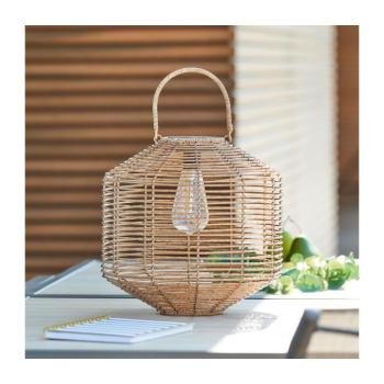 Atmosphera - LED Napelemes lámpa CUBA LED/1,2V 800 mAh IP44 rattan 178903 kép