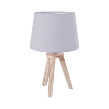 Atmosphera - TRIPOD asztali lámpa 1xE14/40W/230V fenyő/szürke 127252B kép