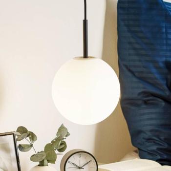 Audo LED függő lámpa TR Bulb, fekete/matt opál, üveg, E27 kép