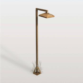 Aura Edge LED ösvény világítás, 80 x 19,5 cm, antik sárgaréz kép