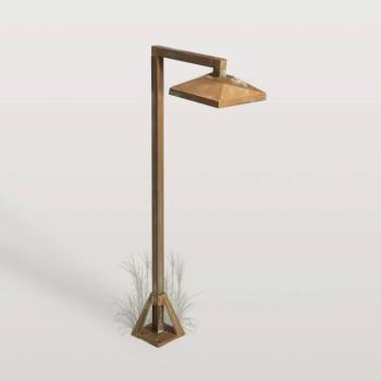 Aura Edge LED talapzati világítás, 50 x 19,5 cm, antik sárgaréz kép
