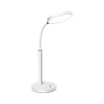 AURA LED asztali lámpa, állítható, 10W, 230V, 3700-4200K, CRI 97, fehér PDL806 kép