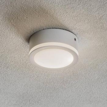 Aurora LED-es downlight, fehér, Ø 9,5 cm, 3000 K kép