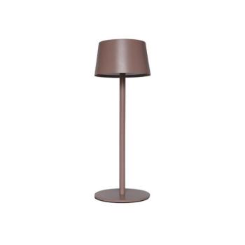 AURORA újratölthető LED asztali lámpa 3W 3000K rózsa alakúszín 3 fokozatú fényerőszabályzás 5V-USB LI-ION IP44 5301850 VITO kép