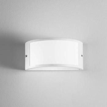 Austin kültéri fali lámpa, fehér, szélesség 25 cm, fém, IP54 kép