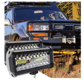 Autós LED reflektor – 120W 165mm IP68 10-30V (THM) (BBD) kép