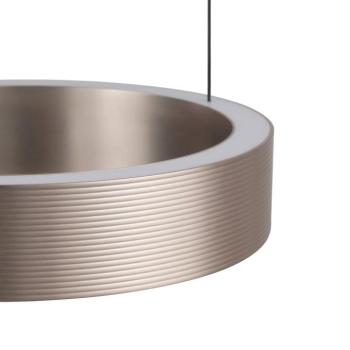 Axion LED függő világítás, fekete/barna, hossza 32 cm, CCT