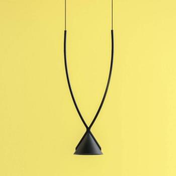 Axolight Jewel LED függő lámpa egy izzós fekete kép