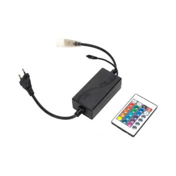 B.V. - 1000W/230V tápkábel LED RGB szalaghoz, távirányítóval B10301N5F kép
