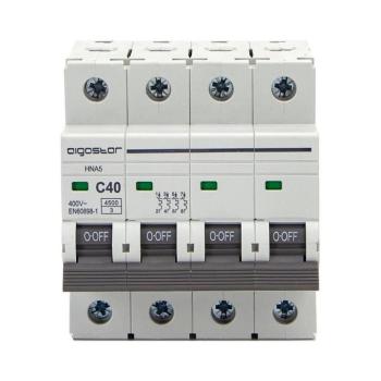 B.V. - 4 pólusú kismegszakító 4P-40A-C 400V B20201QEM kép
