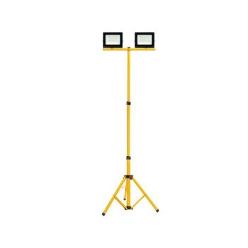 B.V. - állványos LED reflektor 2xLED/30W/230V 6500K IP65 narancssárga/fekete B10203R35 kép