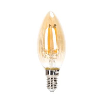 B.V. Dimmelhető LED izzó FILAMENT C35 E14/4W/230V 2200K - B10106Z2G kép