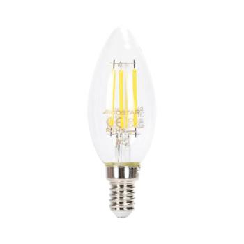 B.V. Fényerőszabályozható LED izzó FILAMENT C35 E14/4W/230V 6500K - B10106Z2F kép