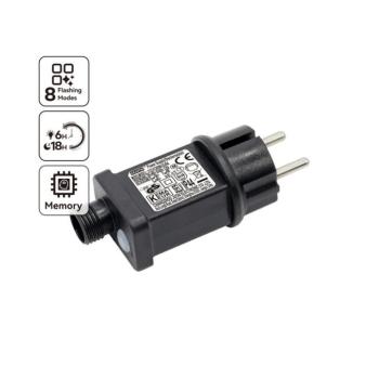 B.V. - Kültéri tápegység 9W/31V/8 funkció IP44 fekete B10303S87 kép