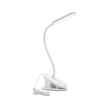 B.V. - LED Dimmelhető asztali lámpa klipsszel LED/2,5W/5V fehér B10311J04 kép