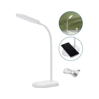 B.V. - LED Dimmelhető asztali lámpa vezeték nélküli töltéssel LED/2,5W/5V fehér B10311O8N kép