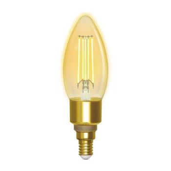 B.V. LED Dimmelhető izzó FILAMENT C35 E14/4,5W/230V 2700-6500K Wi-Fi - S10201BS5 kép