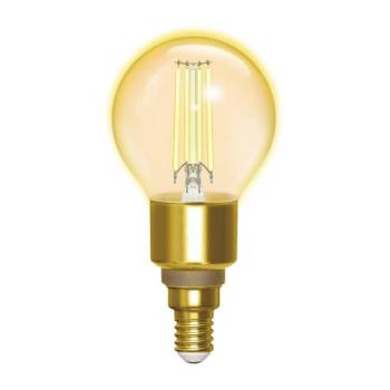 B.V. LED Dimmelhető izzó FILAMENT G45 E14/4,5W/230V 2700-6500K Wi-Fi - S10201BS1 kép