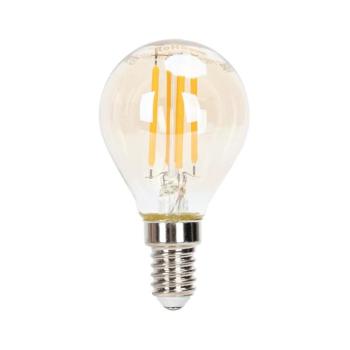 B.V. LED Dimmelhető izzó FILAMENT G45 E14/4W/230V 2200K - B10106Z24 kép