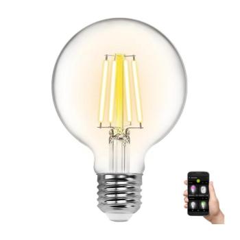 B.V. LED Dimmelhető izzó FILAMENT G80 E27/6W/230V 2700-6500K Wi-Fi - S10201YHX kép