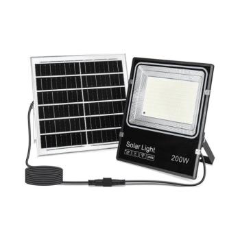 B.V. - LED dimmelhető napelemes reflektor LED/200W/3,2V 3000K/4000K/6500K IP66 + távirányító B1020133D kép