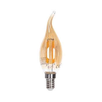 B.V. LED Izzó FILAMENT C35 E14/4W/230V 2200K - B10101H57 kép