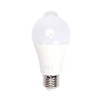 B.V. LED izzó mozgás- és alkonyatérzékelővel A60 E27/9W/230V 6500K - B10105ADTN kép