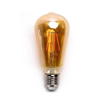 B.V. LED Izzó ST64 E27/6W/230V 2200K - 102900QMJ kép