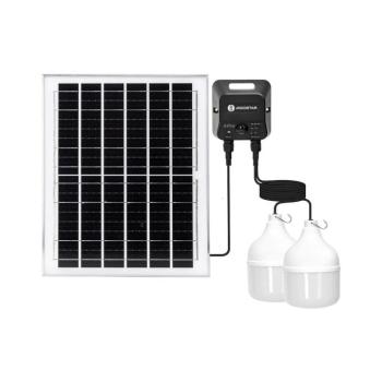 B.V. - LED napelemes csillár érzékelővel 2xLED/70W/12V 12000 mAh 6500K átm. 12 cm B1020134U kép