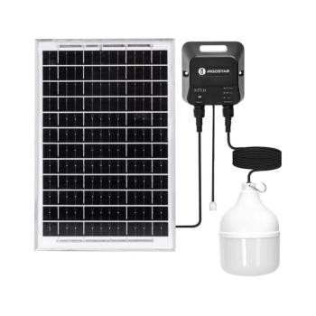B.V. - LED napelemes csillár LED/70W/12V 6000 mAh 6500K átm. 12 cm B1020134P kép