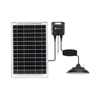 B.V. - LED napelemes csillár LED/70W/12V 6000 mAh 6500K, átm. 23,5 cm B1020135N kép