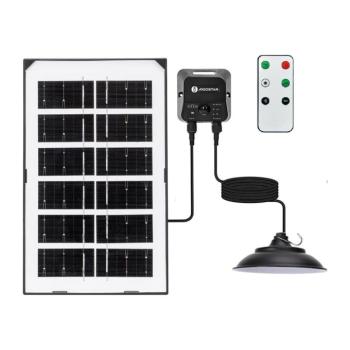 B.V. - LED napelemes függeszték LED/35W/12V 3000 mAh 6500K átm. 15 cm B1020135Q kép