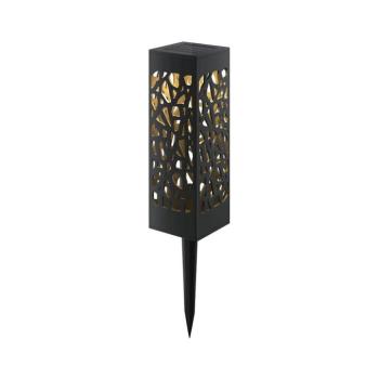 B.V. - LED napelemes lámpa LED/0,006W/1,2V 28,5cm fekete 2700K IP44 B10201NX6 kép