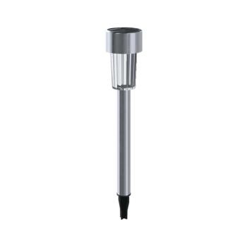 B.V. - LED napelemes lámpa LED/0,006W/1,2V 29,5 cm króm 6500K IP44 B10201J9K kép